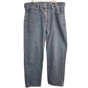 Levi Strauss & Co 550 Mens Jeans 36x30 Streetwear Relaxed Fit Blue Denim Cotton